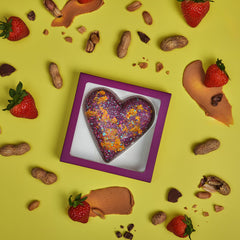 Warm and Fuzzy Heart Candy Bar