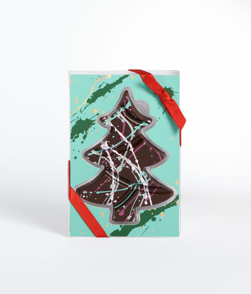 Salted Caramel & Hazelnut Christmas Tree Bark