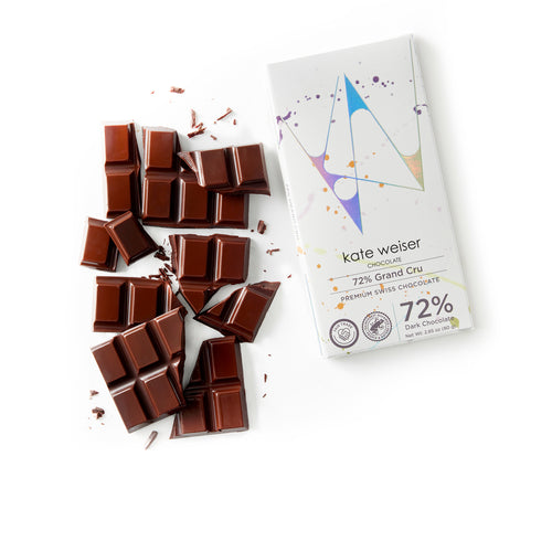 72% Grand Cru Dark Chocolate Bar