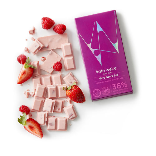 Very Berry Strawberry White Chocolate Bar